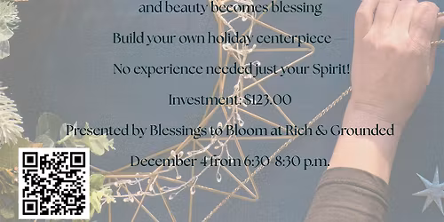 Build a Holiday Blessing with Janet