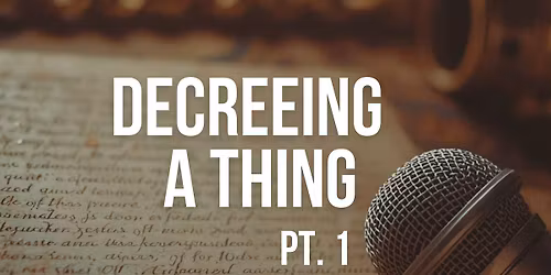 Decreeing A Thing: Live Music & EP Listening Party