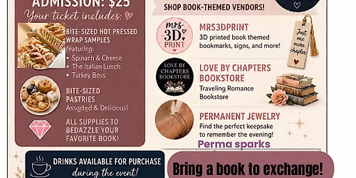 Bedazzle your book night!