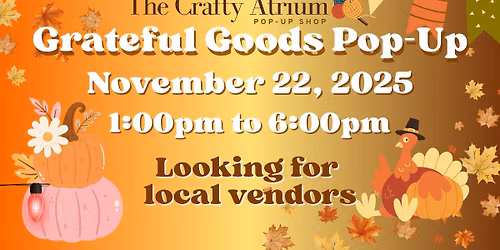 November Grateful Goods Pop-Up Shop