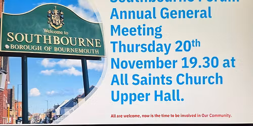 Southbourne Forum Annual General Meeting