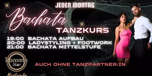 Neue Staffel startet! Bachata Tanzkurs*auch ohne Tanzpartner:in + ohne Vertragsbindung