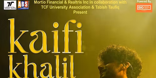 Kaifi Khalil Live In Concert Moujza Toronto Tour '25