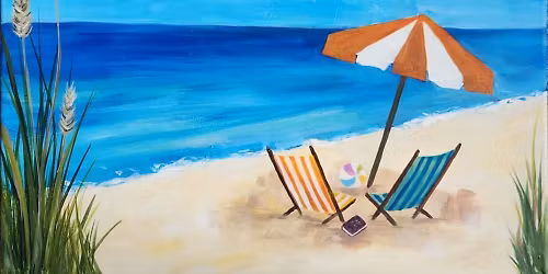 Paint the fab 'Beach Life' in East Clandon, Guildford with Chanell