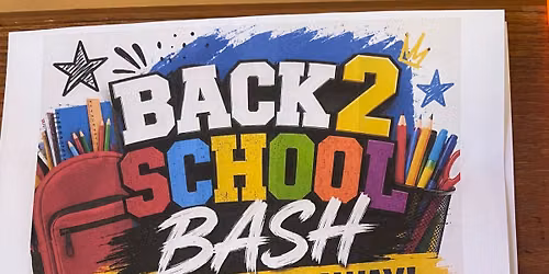 Back 2 School Bash - Supply Giveaway