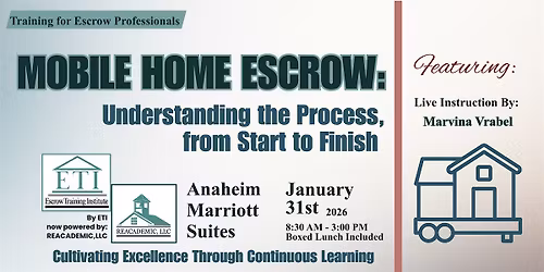 Mobile Home Escrow: Understanding the Process from Start to Finish
