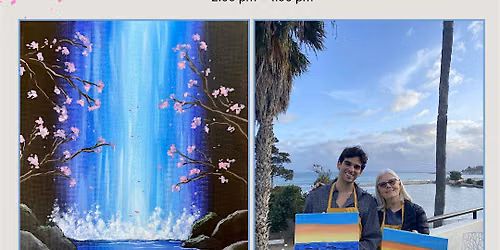 Paint and Sip Experience with Rooftop views!