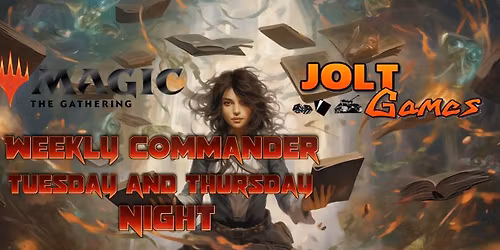 MTG Commander Weekly Event