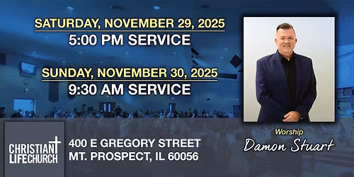 Damon Stuart @ Christian Life Church!