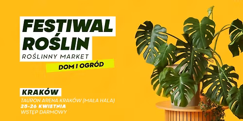 Festiwal Ro\u015blin w Krakowie - wielki market ro\u015blin w supercenach