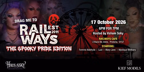 Drag Me to Railways: The Spooky Pride Edition