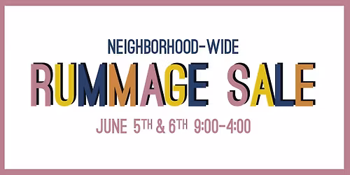 West Side Green Bay Rummage Sales