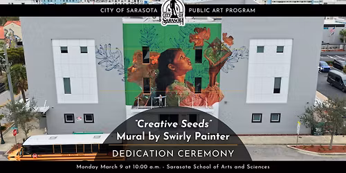 Creative Seeds mural dedication ceremony