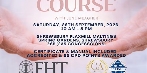 ACCREDITED REIKI 1 COURSE SHREWSBURY