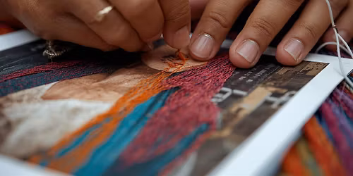 Art Class: Embroidery on Paper