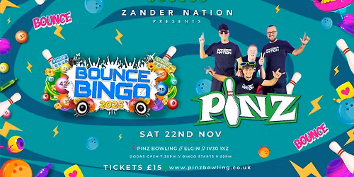 Zander Nation Presents: Bounce Bingo Live at Pinz!