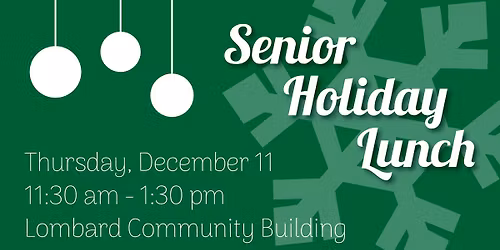 Senior Holiday Lunch