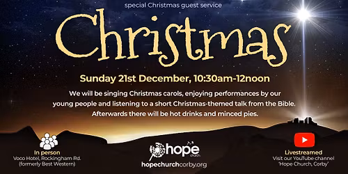 Hope Church Christmas Service