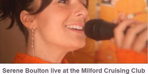 Serene Boulton performing live at the Milford Cruising Club
