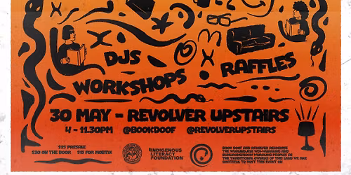 Book Doof: A Rave for Readers @ Revs