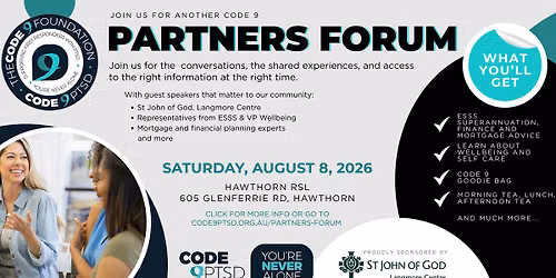 The Code 9 Foundation - 2026 Partners Forum