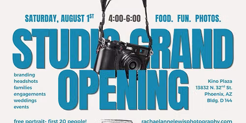 Studio Grand Opening