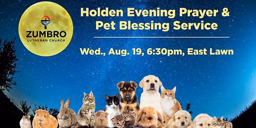 Holden Evening Prayer & Pet Blessing Service