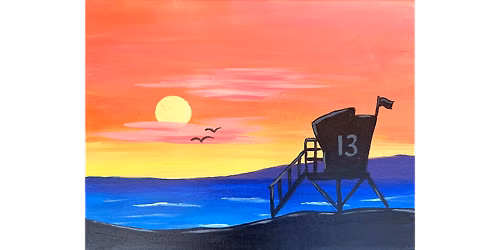 Guard Against the Tide - Paint and Sip in San Diego | Classpop!\u2122