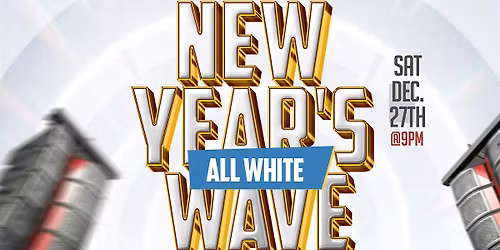 New year's wave all white