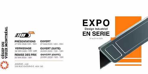 Vernissage des finissant.e.s en Design de produits du CVM