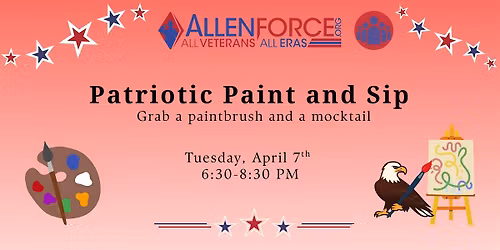 Craft & Chat: Patriotic Paint & Sip
