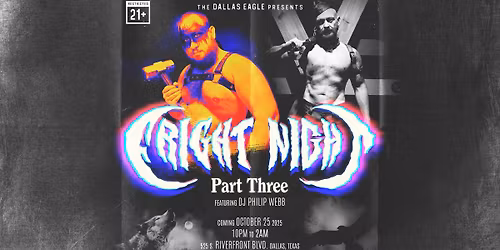Fright Night III with DJ Philip Webb
