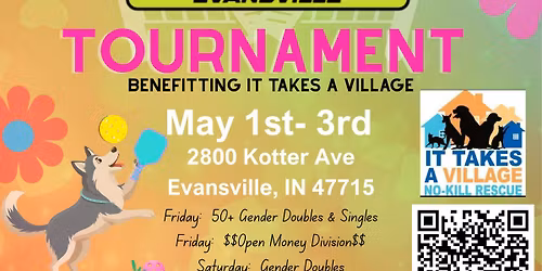 May Day Pickleball for Pups Tournament
