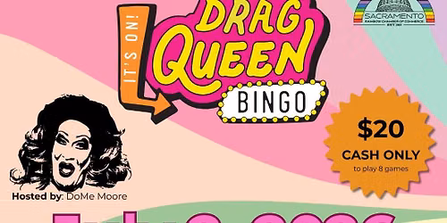 July Drag Bingo
