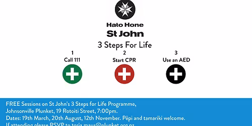 St John 3 Steps for Life