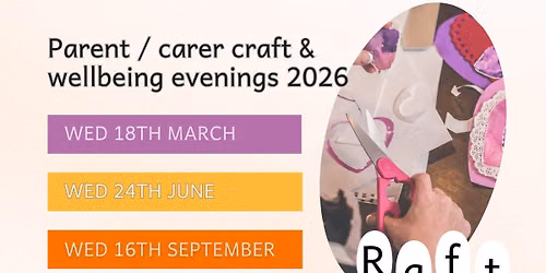 Craft and wellbeing sessions for parents and carers