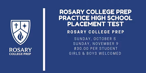 Rosary College Prep - Practice High School Placement Test