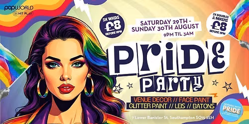 SOUTHAMPTON PRIDE PARTY