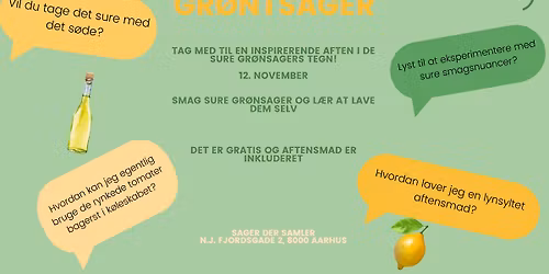 T\u00e6nketanken Frej inviterer til: Sure gr\u00f8ntsager