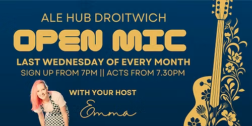 Open Mic at The Ale Hub, Droitwich