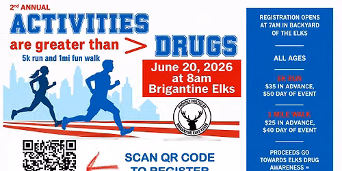 ACTIVITIES > DRUGS 5k Run & 1mi Walk