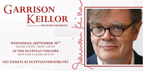 Garrison Keillor with special guest Richard Dworsky