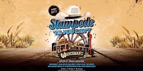 STAMPEDE \u2018TIL YOU CANT - RANCHMANS CALGARY