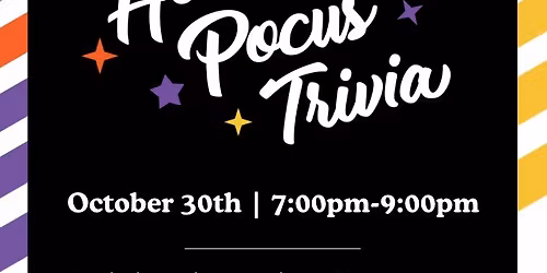 Hocus Pocus Trivia Night 