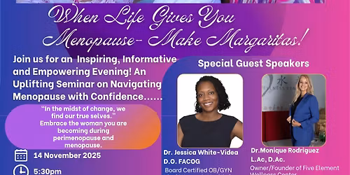 Pre-menopause\/Menopause and Margaritas