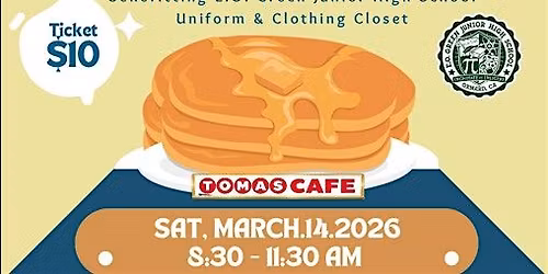 E.O. Green Jr. High Pancake Fundraiser