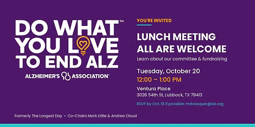 LEARN MORE ABOUT: Do What You LOVE to END ALZ Campaign