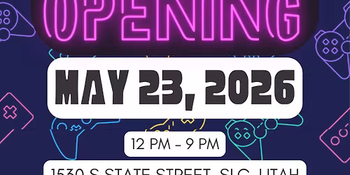 Video Game Store Retro Game Wolf SLC Grand Opening