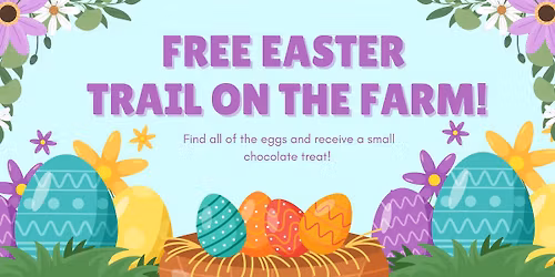 FREE EASTER TRAIL AT LOWER CLOPTON FARM