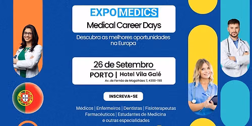 Feira de Emprego para Profissionais de Sa\u00fade | Porto